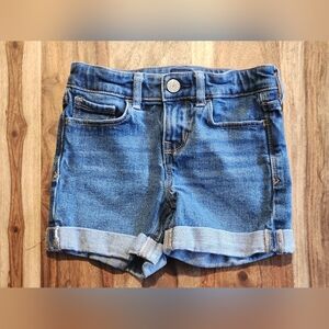 GAP Stretch Midi Denim Shorts